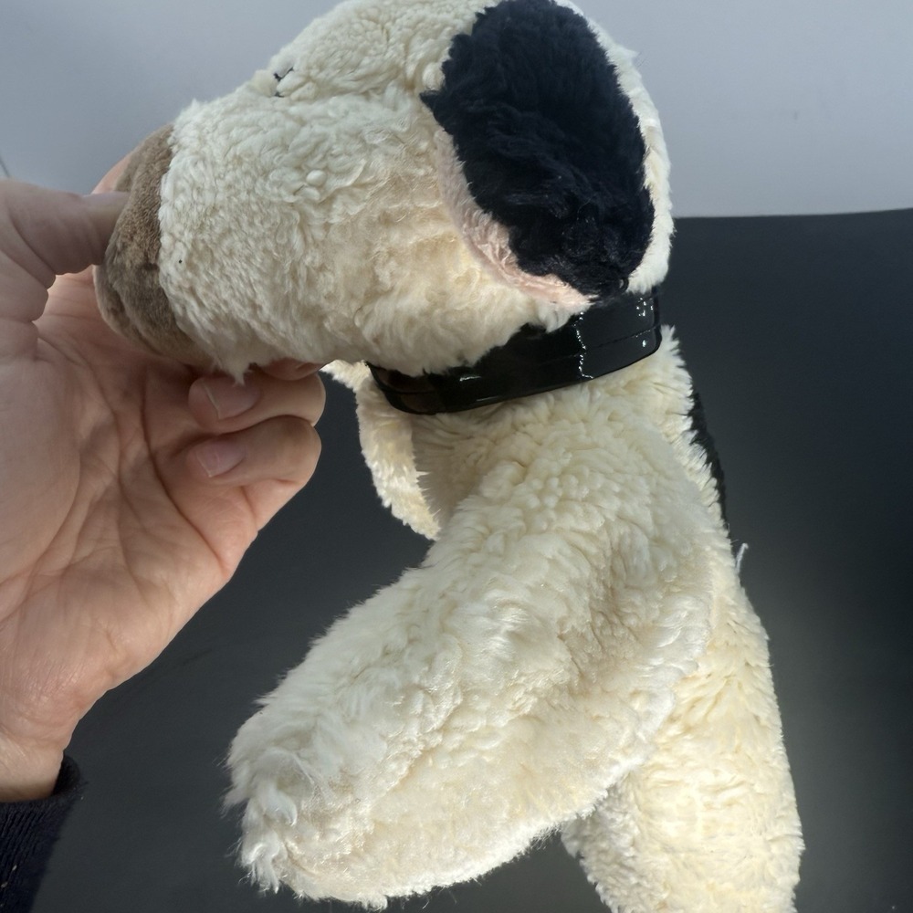 Rare Gund Milkshake 10" Plush Hand Puppet Cow Holstein Cream Curly Version UB - Picture 10 of 10
